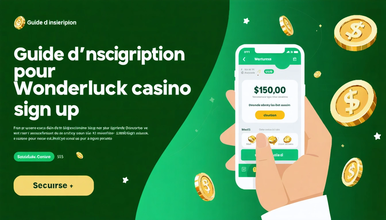 Guide d'inscription pour Wonderluck casino sign up sécurisé